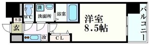 ジュネス新大阪レジデンスの物件間取画像